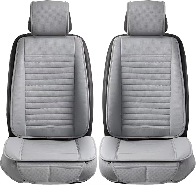 2pc Car Seat Covers, Luxury Car Protectors, Universal Anti-Slip Driver Seat