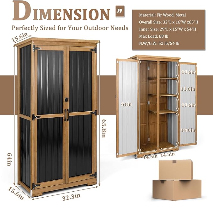 Outdoor Storage Cabinet Waterproof