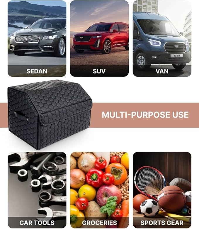 Trunk Organizer For Car