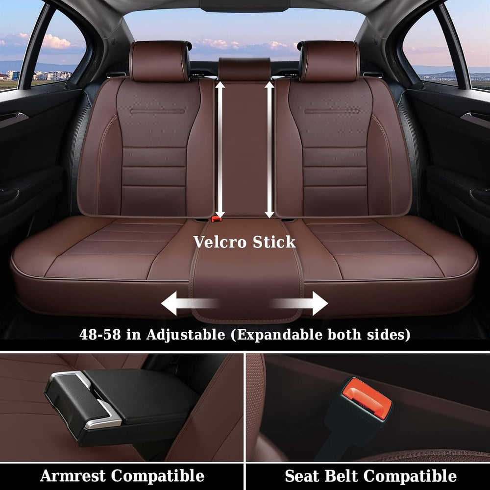 Coverado Car Seat Covers Front, Seat Covers for Cars, Waterproof 2-Pack Car S...