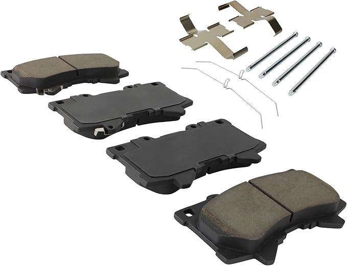 Premium Ceramic Front Brake Pads Compatible