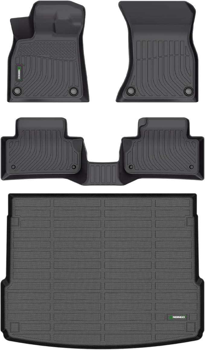 ANBINGO®Floor Mats Fit for Audi Q5 2024-2018 & Cargo Liner All Weather Ca...