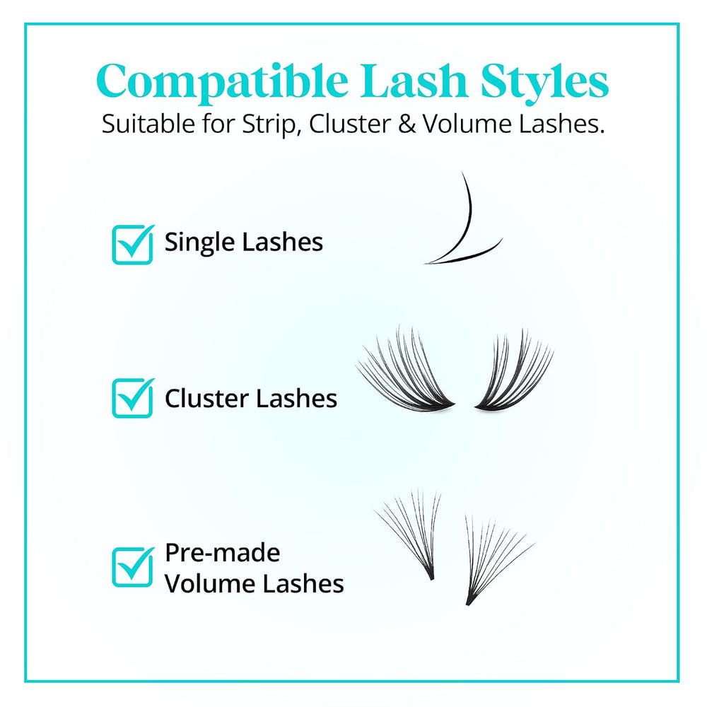 Regular Eyelash Glue - Professional Lash Glue for Individual Flare Lashes, Fa...