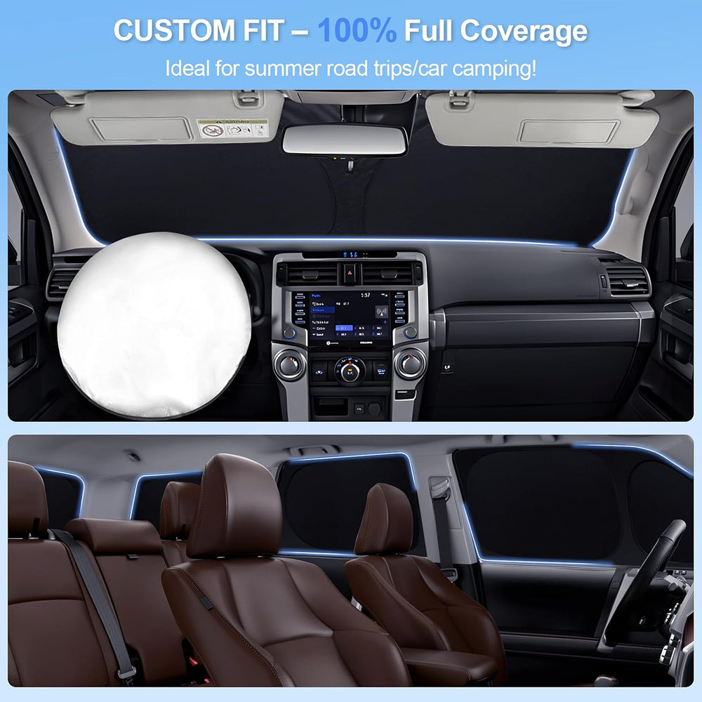 6PCS Car Window Shades for Dodge RAM 1500 Crew Cab 2019-2025 2026 Accessories...