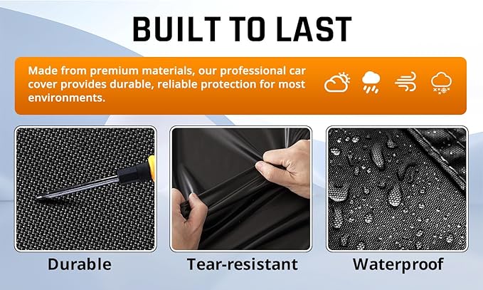 Car Cover Waterproof All Weather Protection