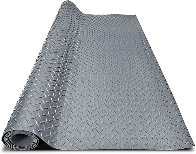 4x8FT Garage Floor Mat, 2.8mm Thickened Flooring Roll