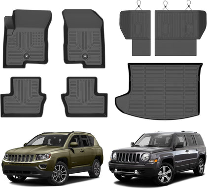 for Jeep Compass & Patriot Floor Mats 2007-2016