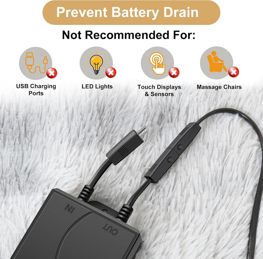 2 Pack Battery Pack for Reclining Furniture - Universal Recliner Battery Pack...