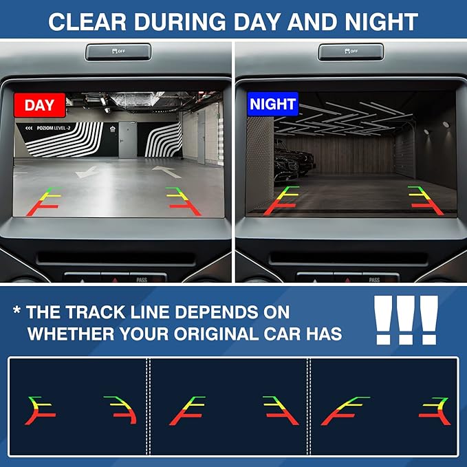 Rear View Backup Reverse Camera Compatible