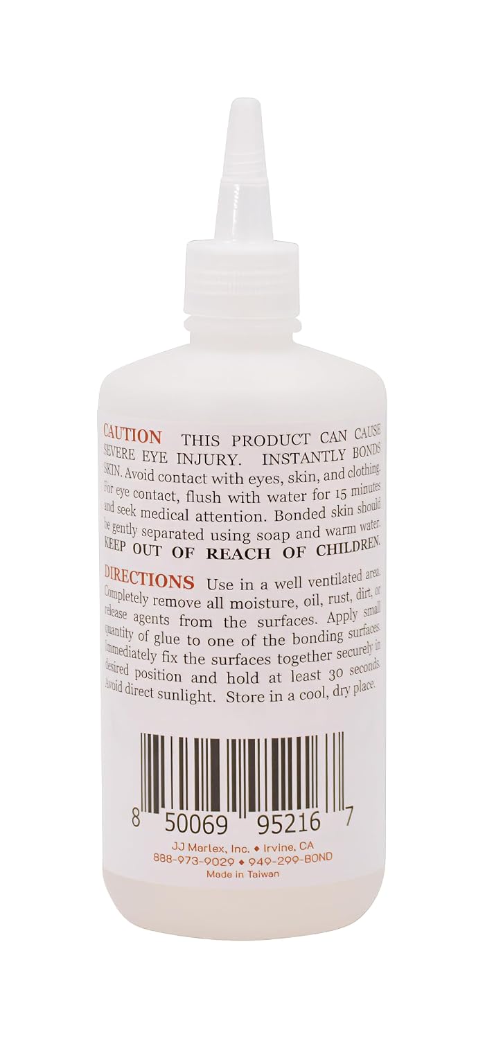 Let's Bond 17.6 oz Medium Professional Grade Instant Glue, Premium Cyanoa...