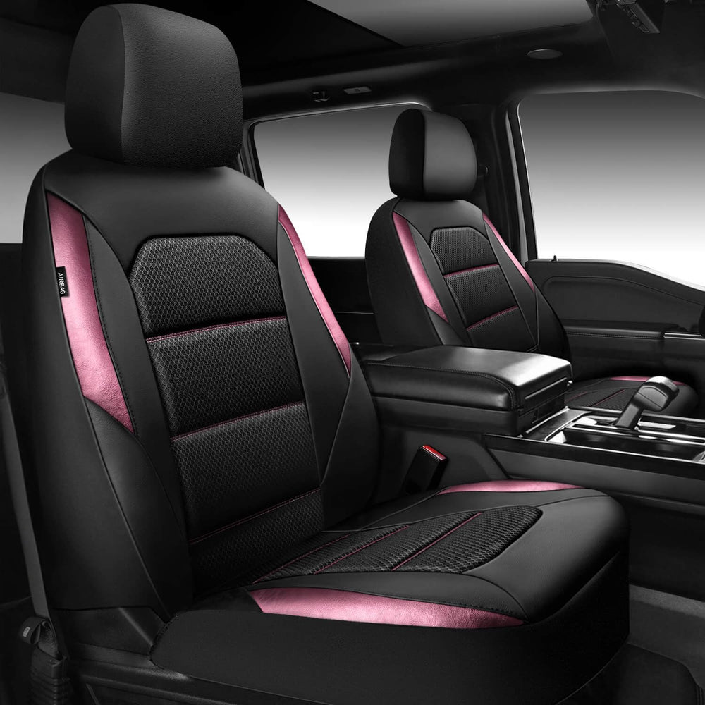 CAR PASS Memory Foam Car Seat Covers,Air Cool Mesh Thick Seat Covers Front Se...