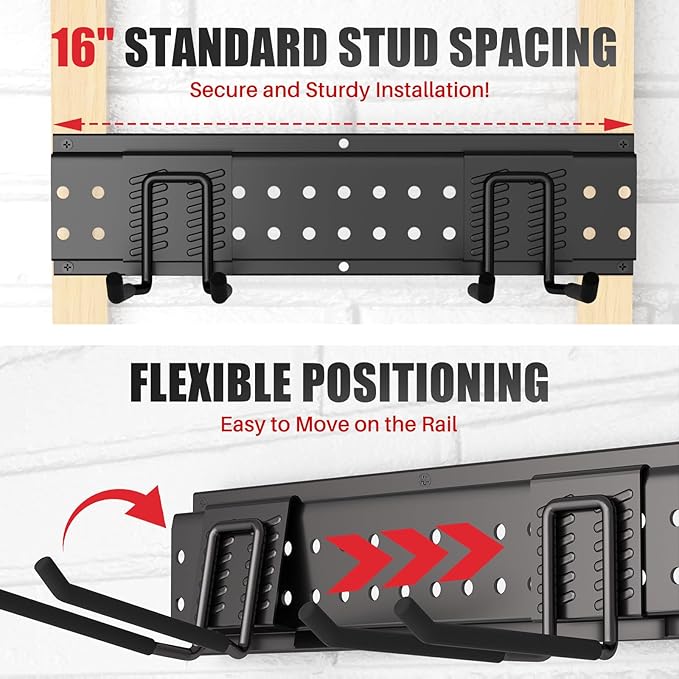 Garage Tool Organizer Wall Mount 64 inches