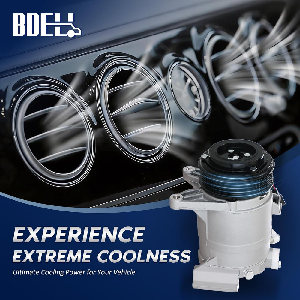 BDELI NEW AC Compressor for 2009-2014 Nissan Maxima Murano,13-14 Pathfinder