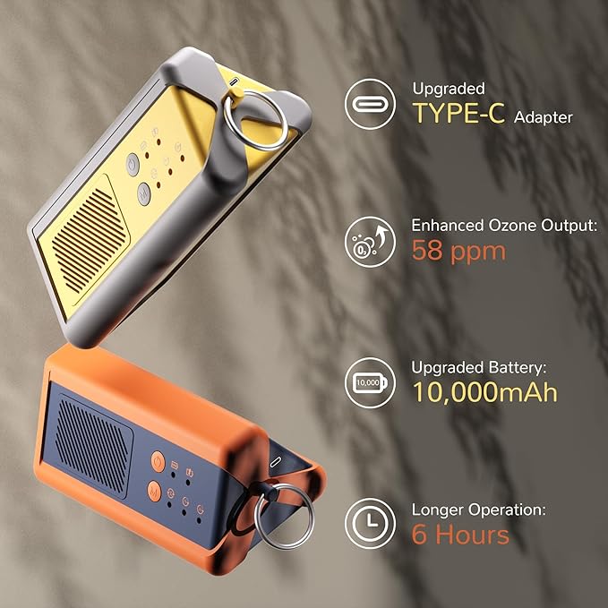 Airthereal PA1K-GO 1, 000mg/h Portable Ozone Generator