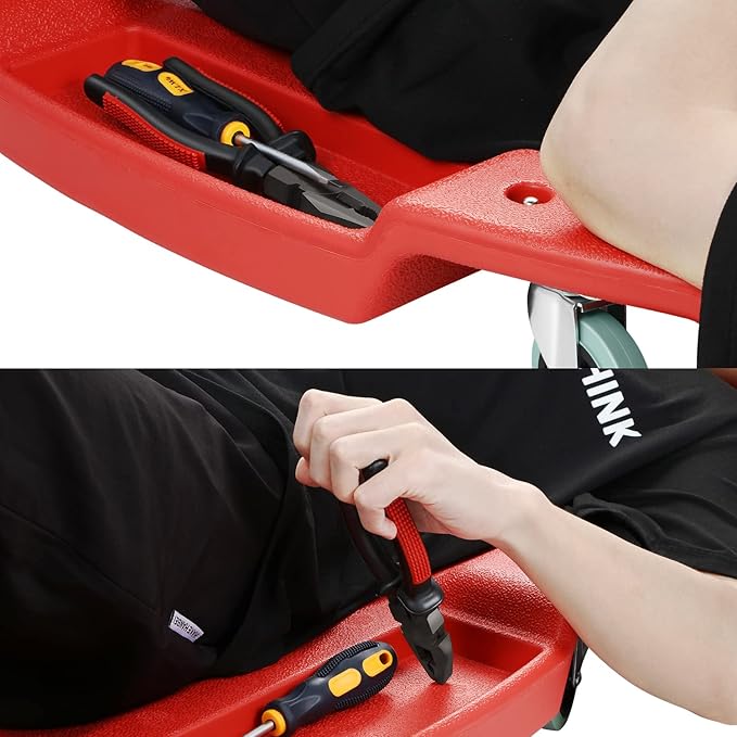 DNA MOTORING TOOLS-00238 48 Inches Heavy-Duty Low-Profile Roller Automotive