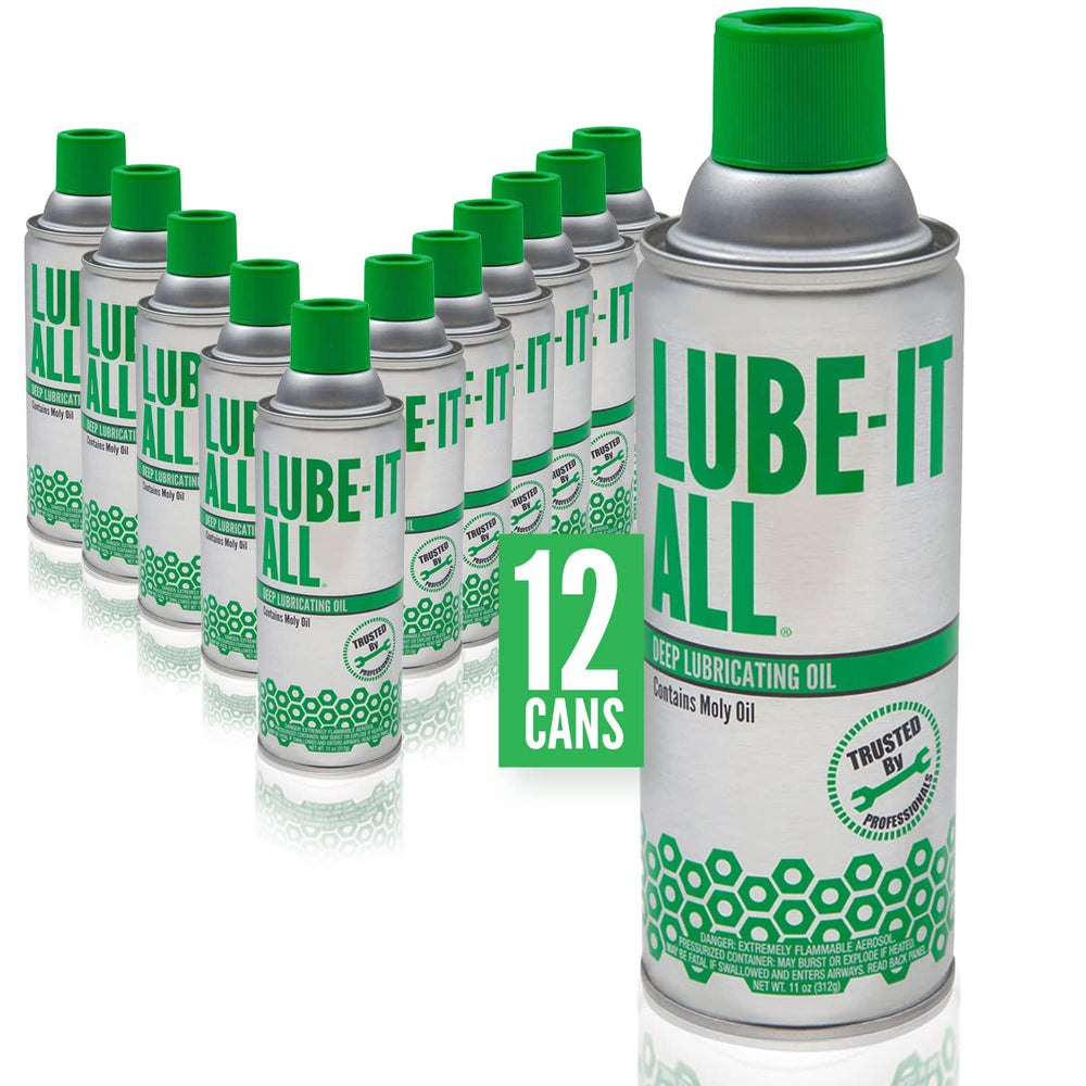 Lube-It All Deep Lubricating Oil – Multi-Purpose Spray Lubricant for Industri...