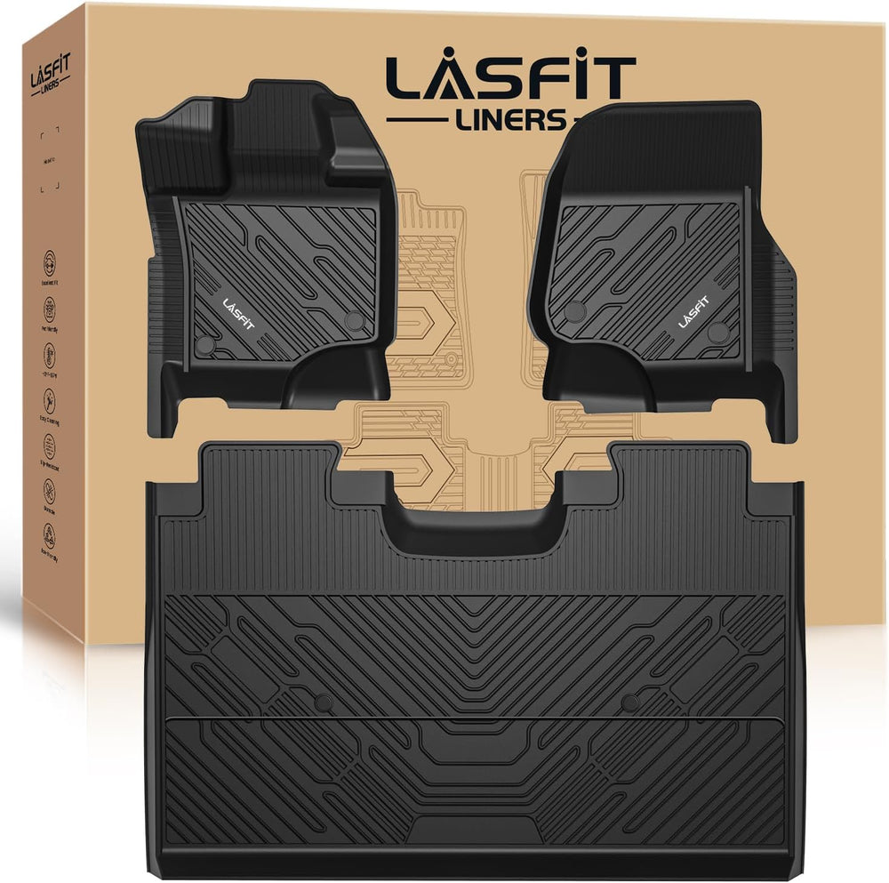 LASFIT Floor Mats for Ford F-150 2015-2025 | F150 Lightning 2022-2025 SuperCrew