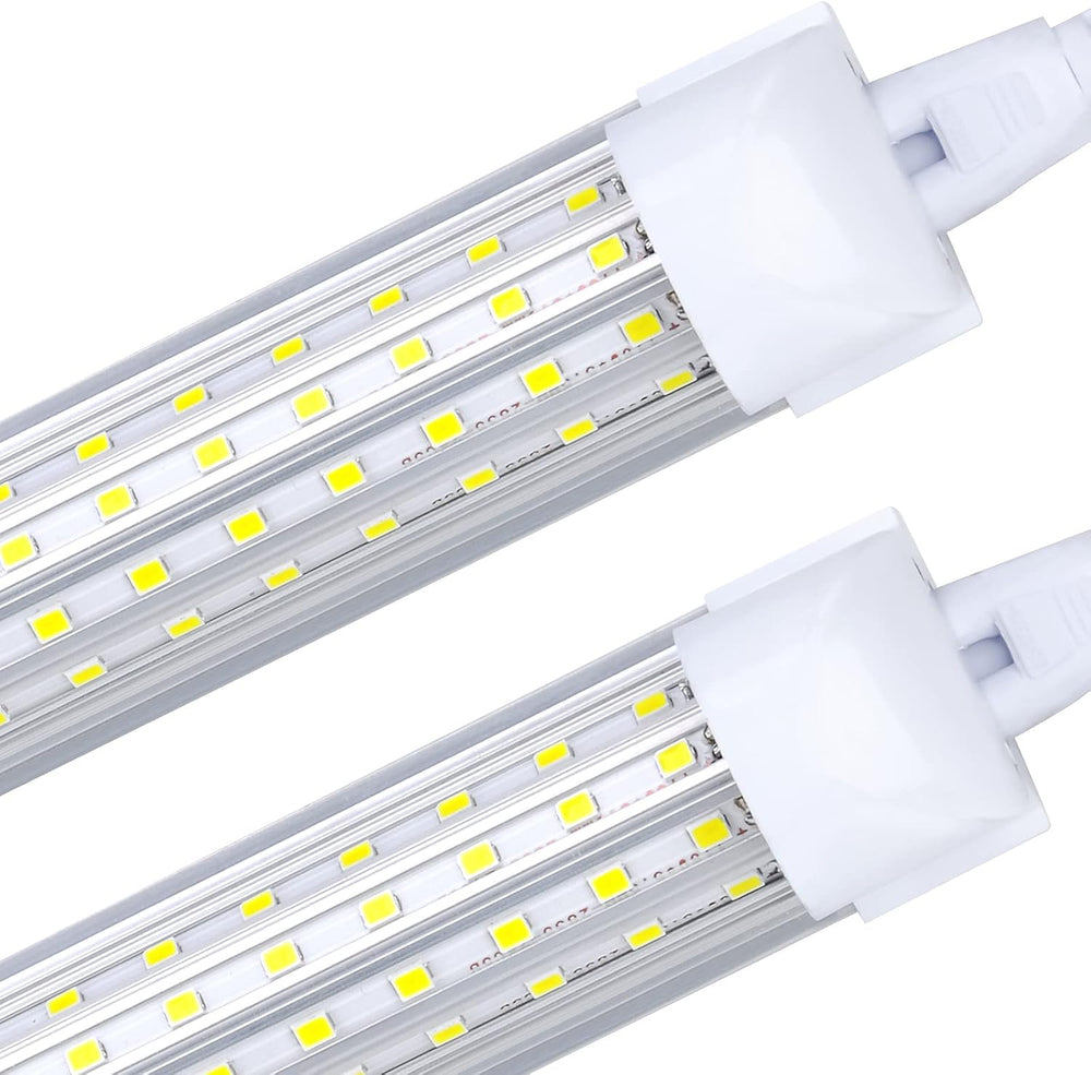 20 Pack, 8FT LED Shop Light Fixture, 144W 15500LM 6000K Cool White, High Output