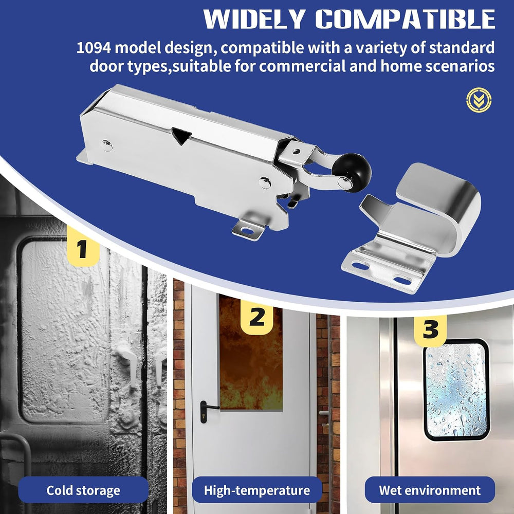 Hydraulic Door Closer, Exposed Installation. Door Closer for Heavy Duty Doors...
