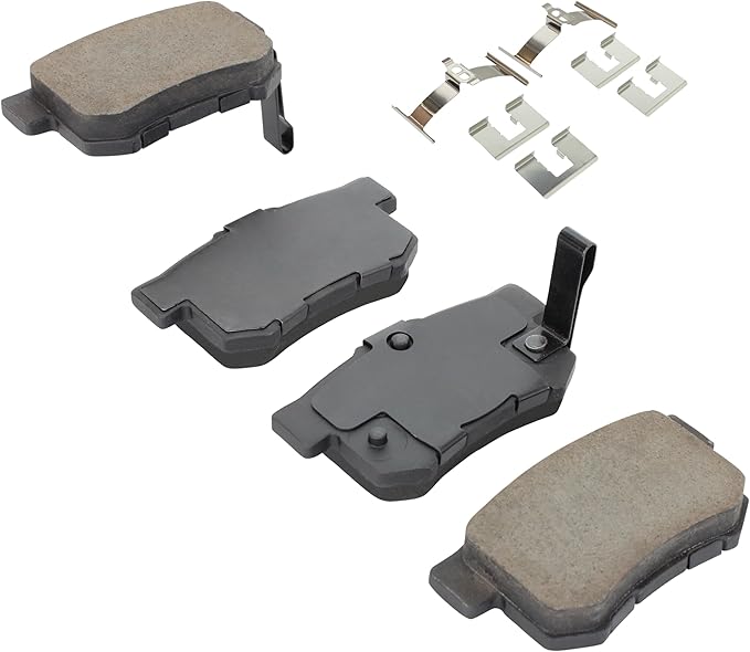 Premium Ceramic Rear Brake Pads Compatible