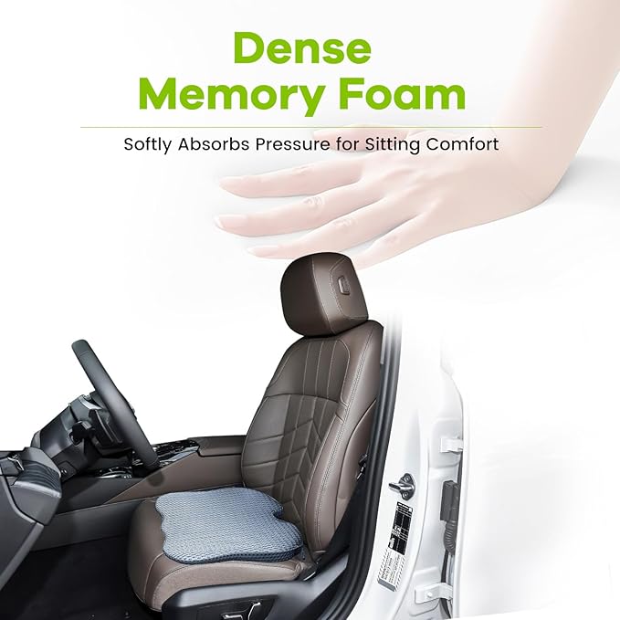 Soft Dense Memory Foam Car Seat Cushion