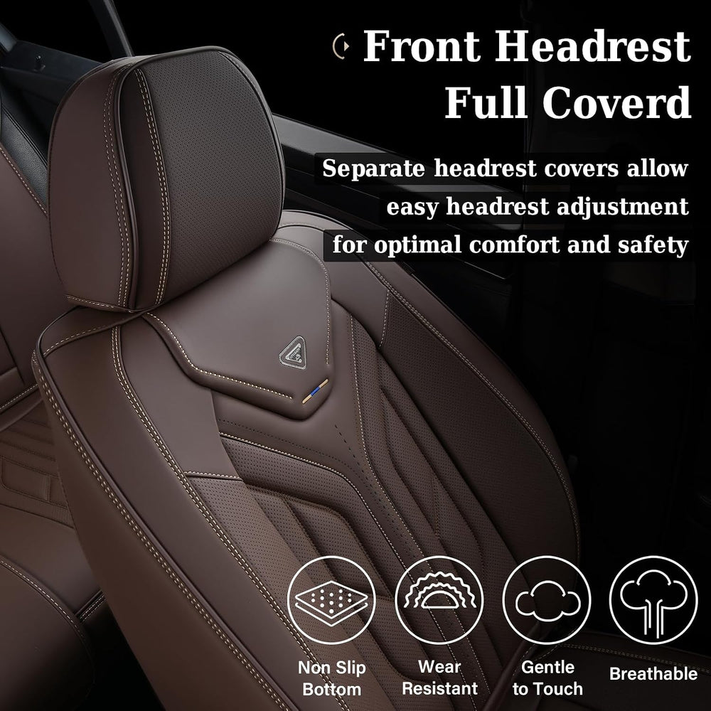 Coverado Front Seat Covers, Car Seat Covers Front Seats, Leather Seat Covers ...