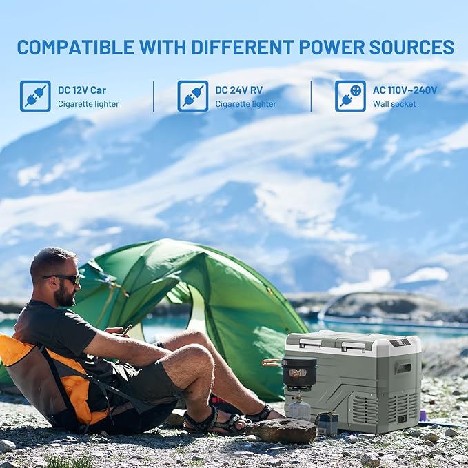 Alpicool 12 Volt Refrigerator Portable Refrigerator