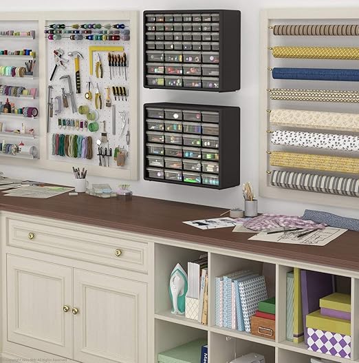 Akro-Mils 44-Drawer Plastic Drawer Storage Cabinet