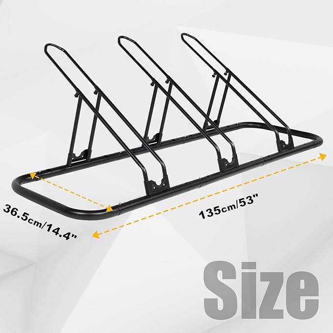 CyclingDeal Bike Rack Floor Parking Bike Stand