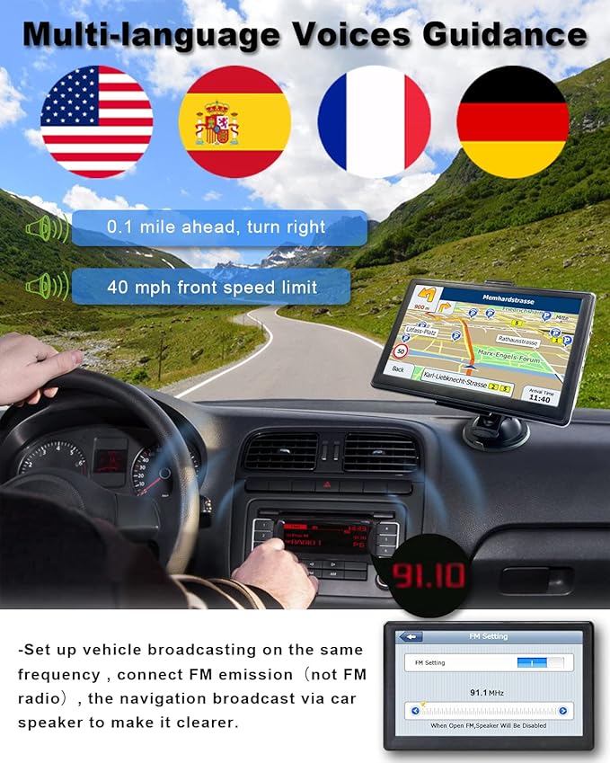 N800 GPS Navigator for Car