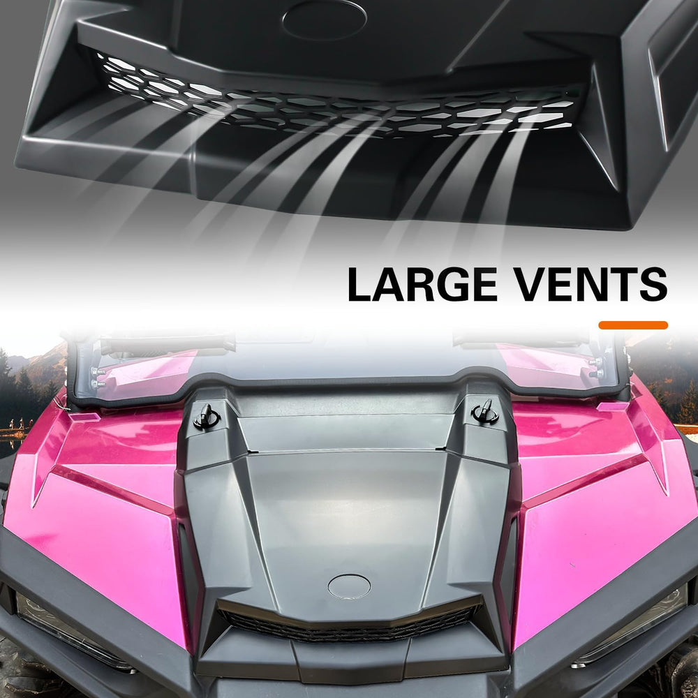 Turbo Hood for RZR XP 1000 14-18, Black Air Intake Vent Compatible with Polar...