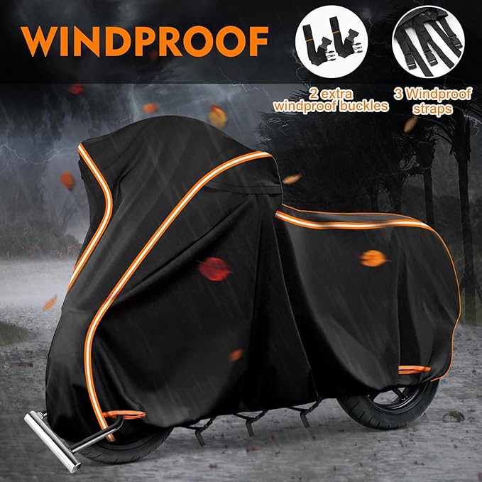 420D Motorcycle Cover for Kawa Ninja 400 500 650 Z900 Zx6r/Yamaha R1 R3 R6/BMW