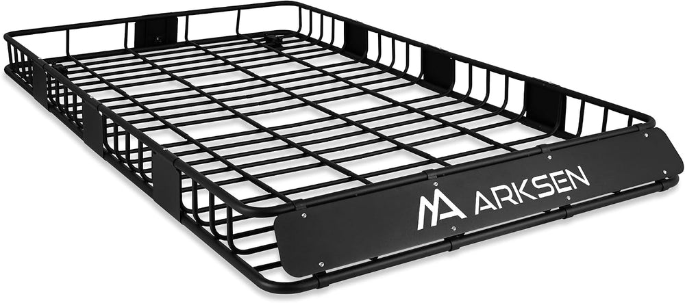 ARKSEN 84 x 50 x 6 Inch Universal Extra Wide 150LB Heavy Duty Roof Rack Cargo