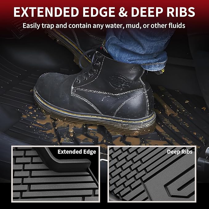 LASFIT Front Floor Mats 2019-2025