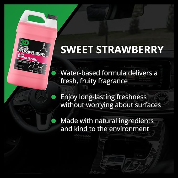 3D Water Based Odor Eliminator | Made in USA | All Natural | No Harmful