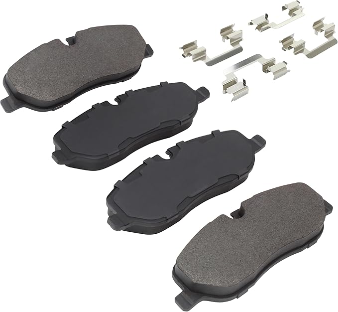 Premium Semi-Metallic Front Brake Pads Replacement