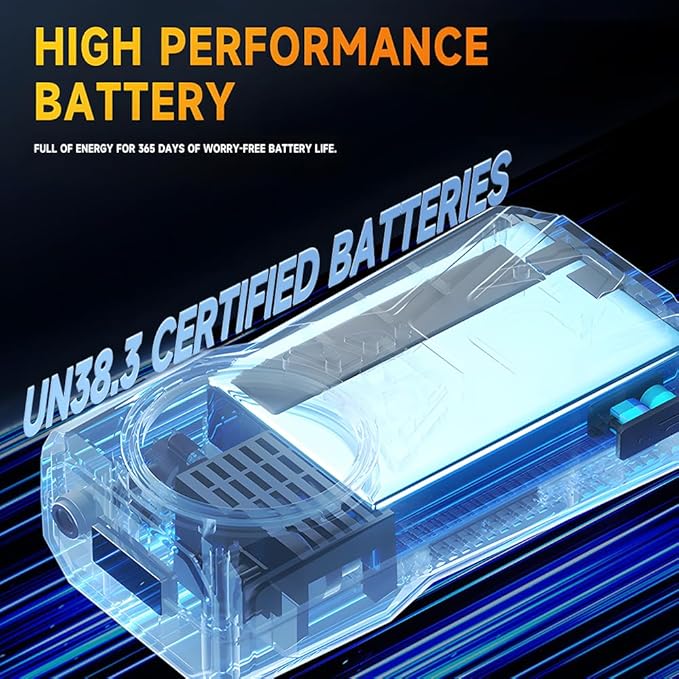 Car Jump Starter with Air Compressor, 3000A Car Emergency Starting Power Supply