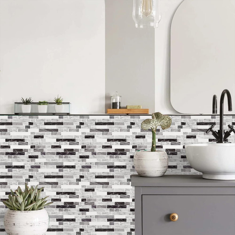 STICKGOO Peel and Stick Wall Tile Self-Adhesive Backsplash Thicker Design