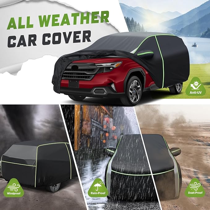 Mixsuper Liner Car Cover for Forester 2009-2026, All Weather Car Cover for
