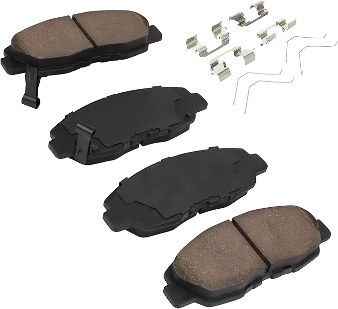 Premium Ceramic Front Brake Pads Compatible