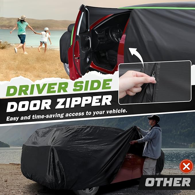 Mixsuper Liner Car Cover for Chevrolet Equinox/GMC Terrain 2005-2026, 7 Layers