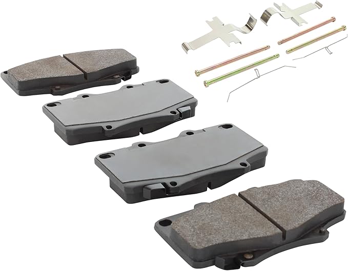 Premium Semi-Metallic Front Brake Pads Compatible