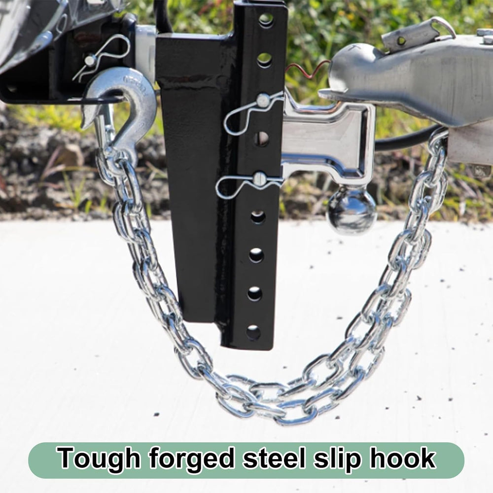 RULLINE Trailer Ultimate Connection Safety Chains Kit - 5th Wheel Ultimate Co...