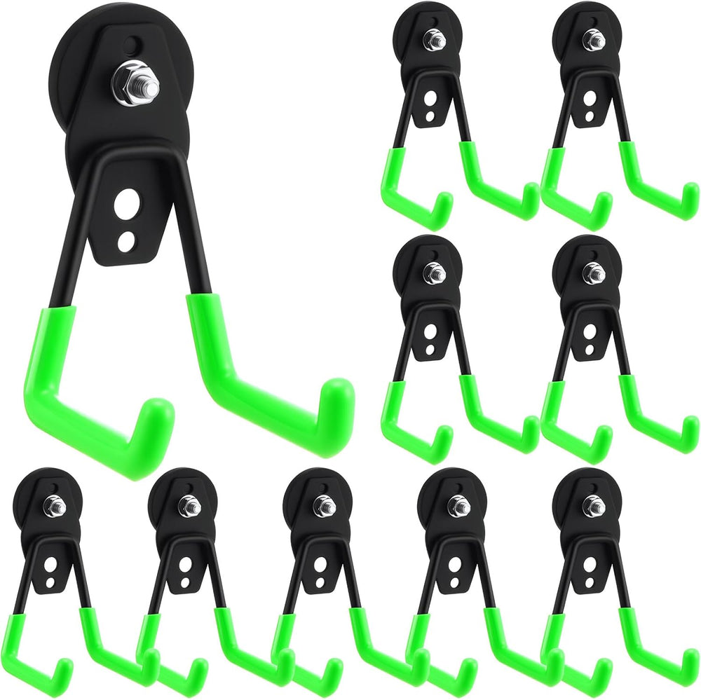 Landhoow Large Magnetic Hooks Heavy Duty Garage Magnet Hooks Strong Storage (...