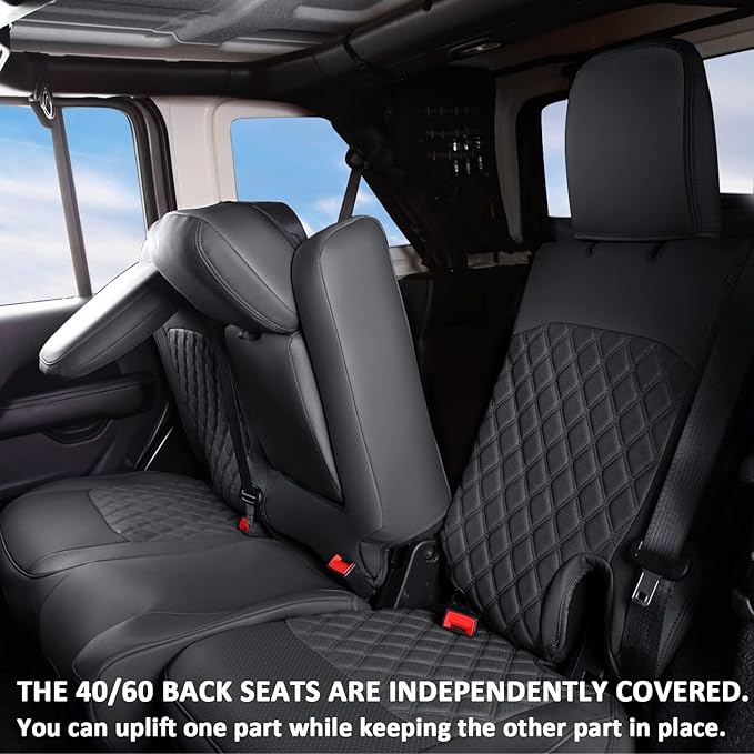 GIANT PANDA Customized Full Set Car Seat Covers