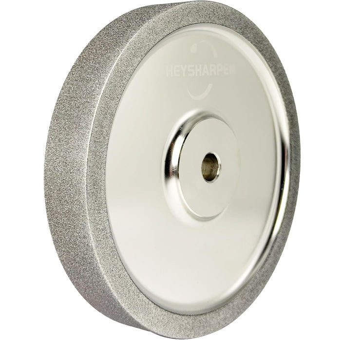 6 Inch CBN Grinding Wheel for Bench Grinder, 1/2" Arbor, 1" Wide, 180 Grit