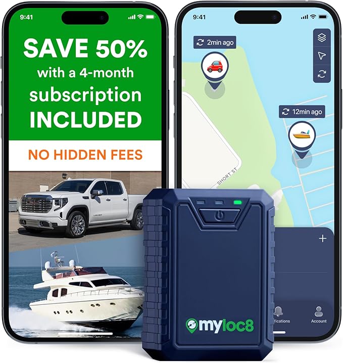 Ultra GPS Tracker for Vehicles – Rugged Waterproof GPS Locator for Cars