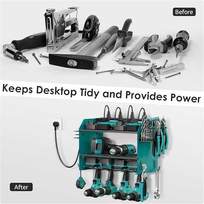 CCCEI Modular Power Tool Organizer Wall Mount