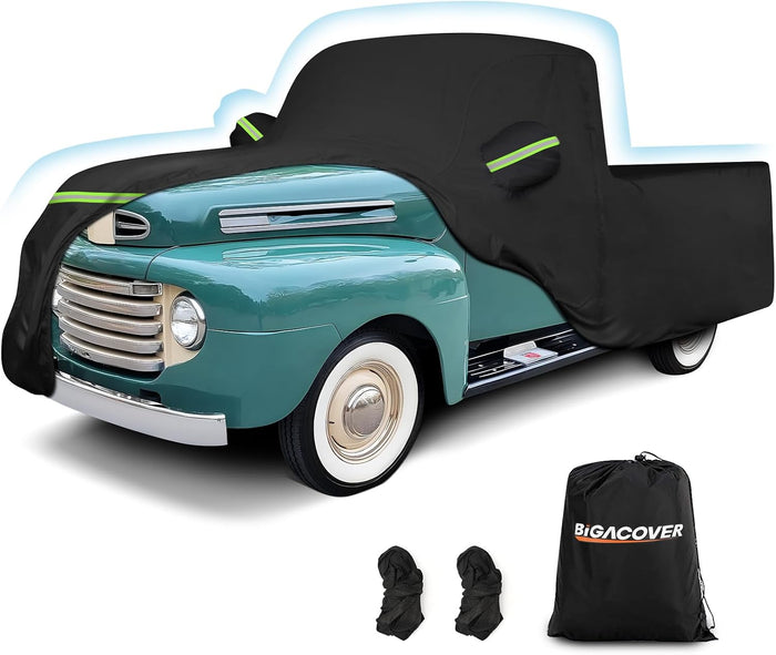 Car Cover for Ford F100 Truck Cover, 420D Oxford Waterproof All Weather Heavy