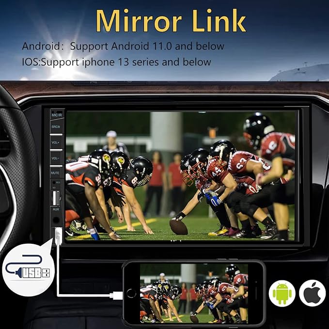 Naifay Car Stereo Double Din Radio